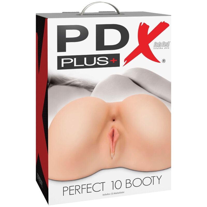 PDX PLUS - MASTURBADOR PERFECTO DE DOBLE ENTRADA CON 10 BOTINES