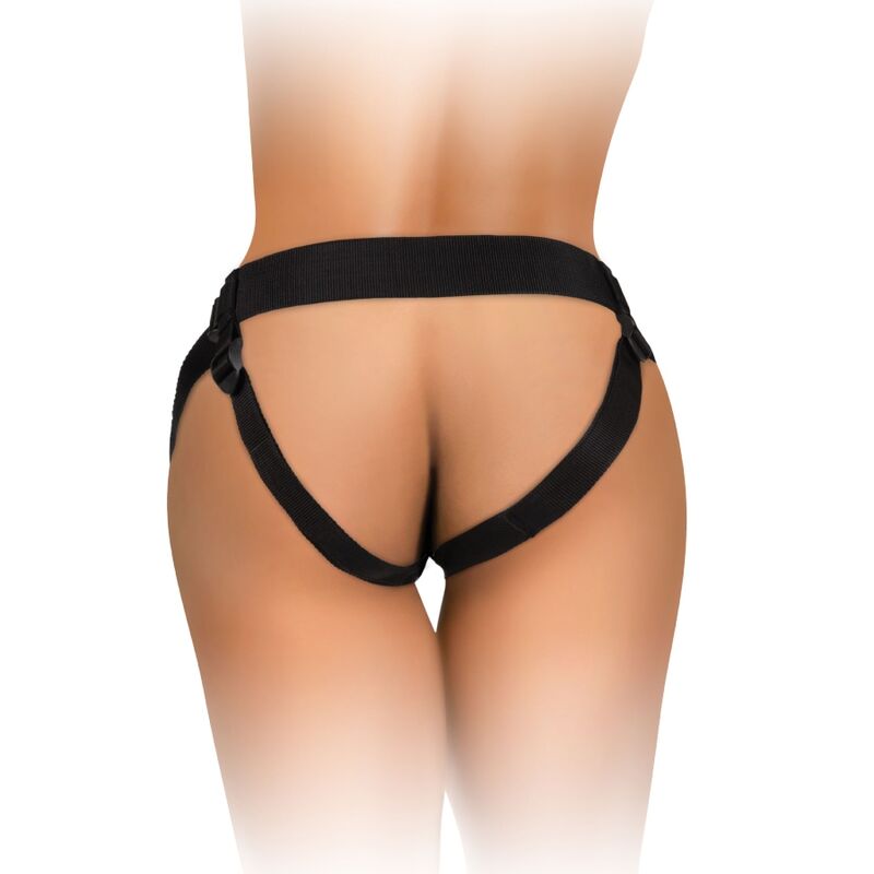 KING COCK - ARNÉS AJUSTABLE ELITE CON DILDO 15,2 CM PARA PRINCIPIANTES