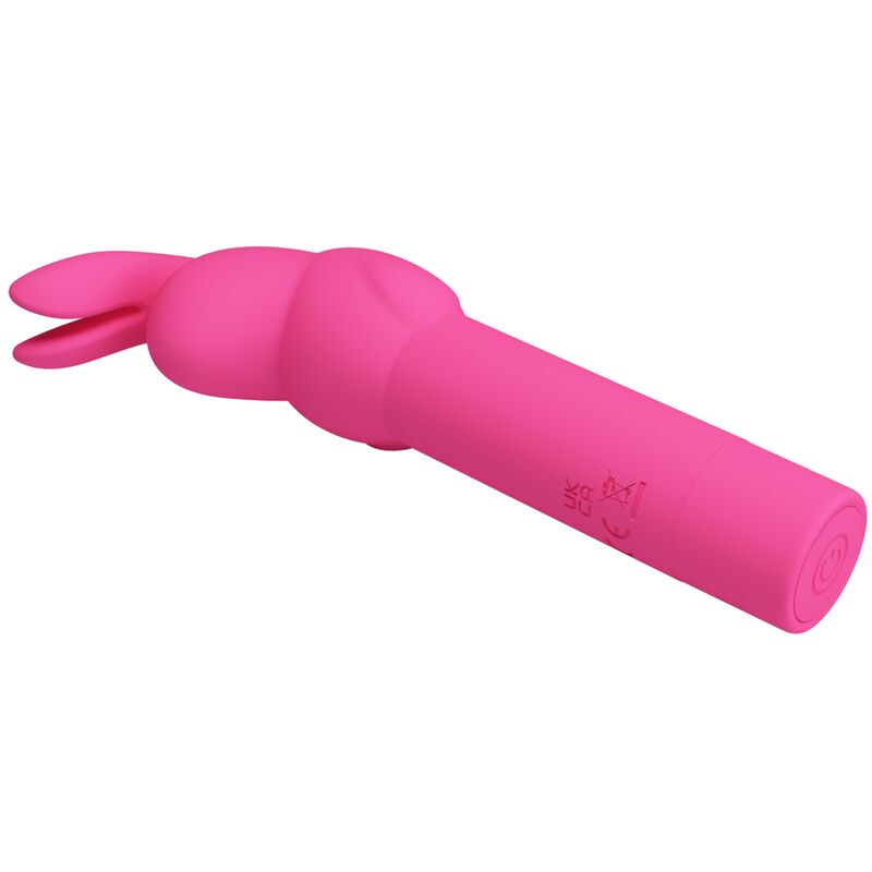 PRETTY LOVE - VIBRADOR DE SILICONA CONEJO FUCSIA GERARDO