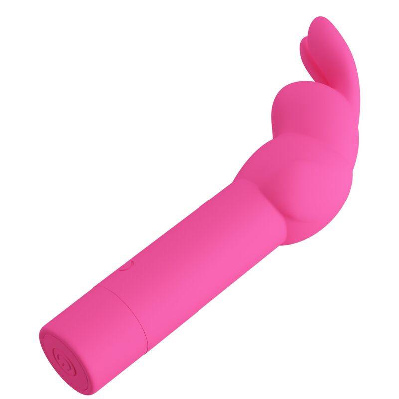 PRETTY LOVE - VIBRADOR DE SILICONA CONEJO FUCSIA GERARDO