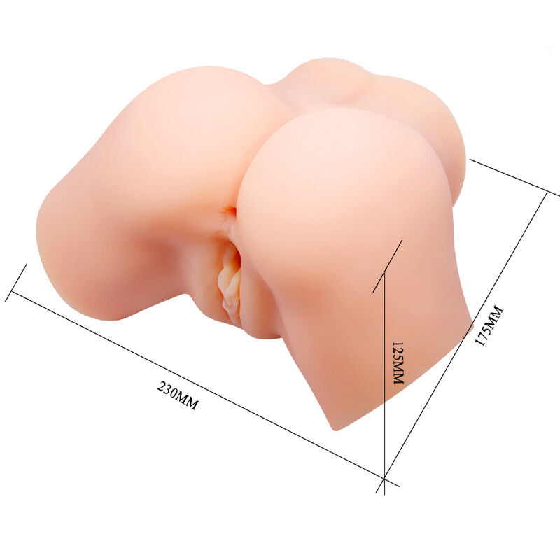 CRAZY BULL - VIBRADOR SAMANTHA DE VAGINA Y ANO REALISTAS