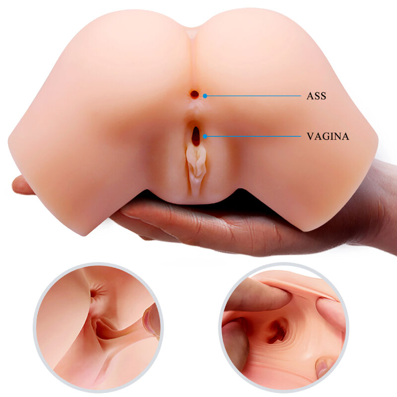 CRAZY BULL - VIBRADOR SAMANTHA DE VAGINA Y ANO REALISTAS