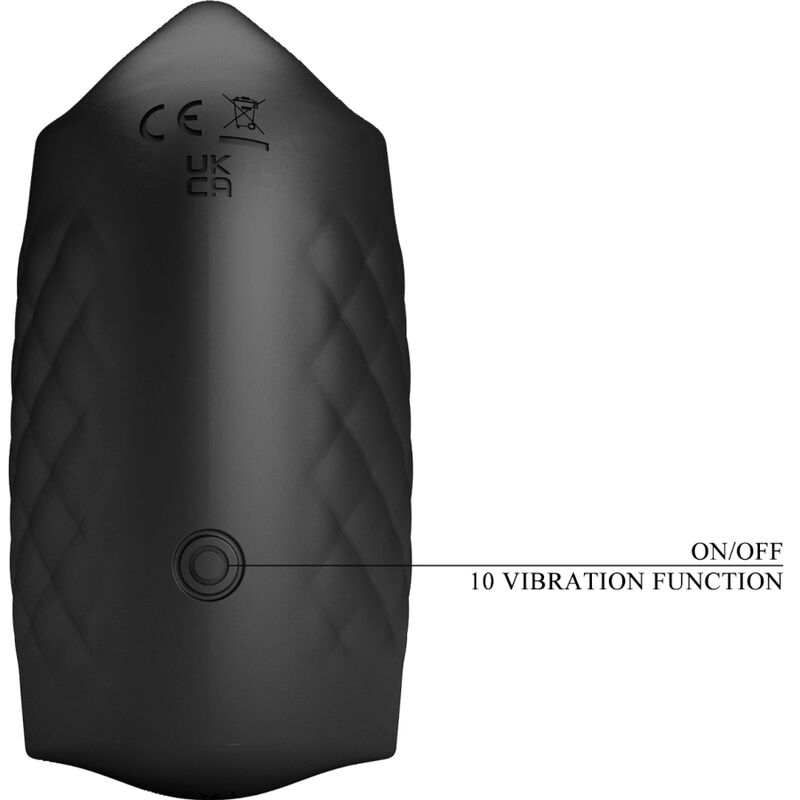 PRETTY LOVE - MASTURBADOR MANUAL PARA GLÂNDULA VIBRADOR RECARREGÁVEL