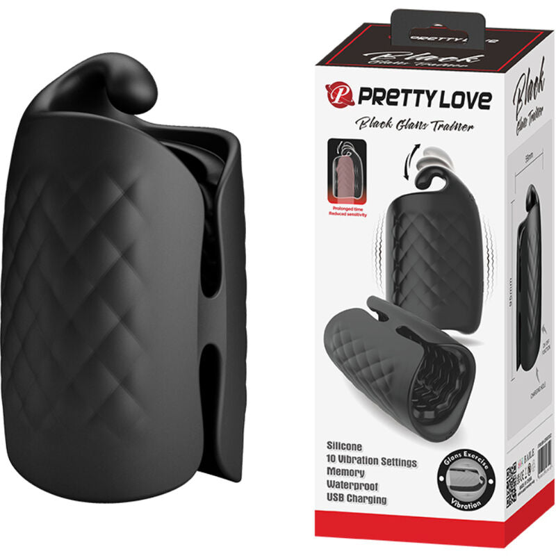 PRETTY LOVE - MASTURBADOR MANUAL PARA GLÂNDULA VIBRADOR RECARREGÁVEL