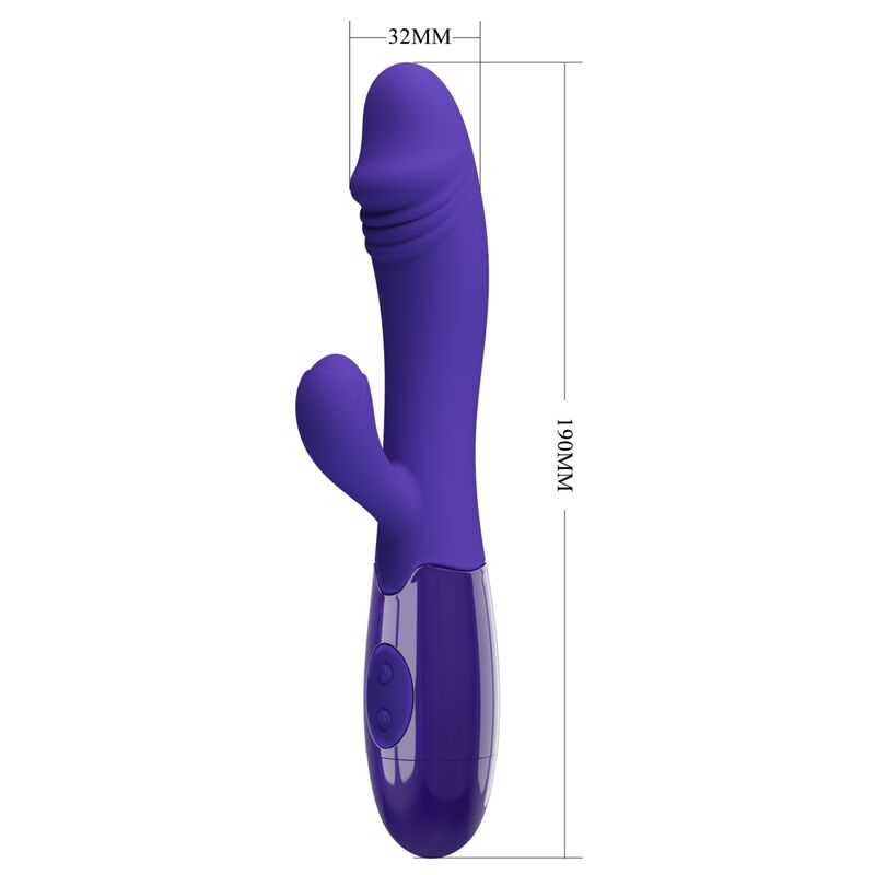 PRETTY LOVE - VIBRADOR SNAPPY YOUTH E ESTIMULADOR DE PONTO G VIOLET