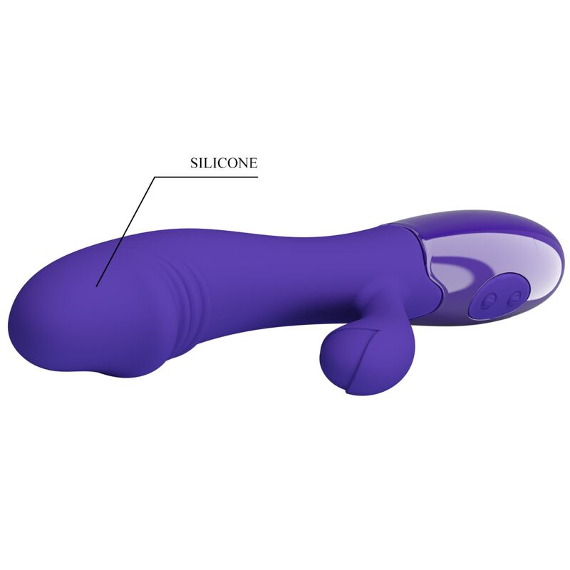 PRETTY LOVE - VIBRADOR SNAPPY YOUTH E ESTIMULADOR DE PONTO G VIOLET