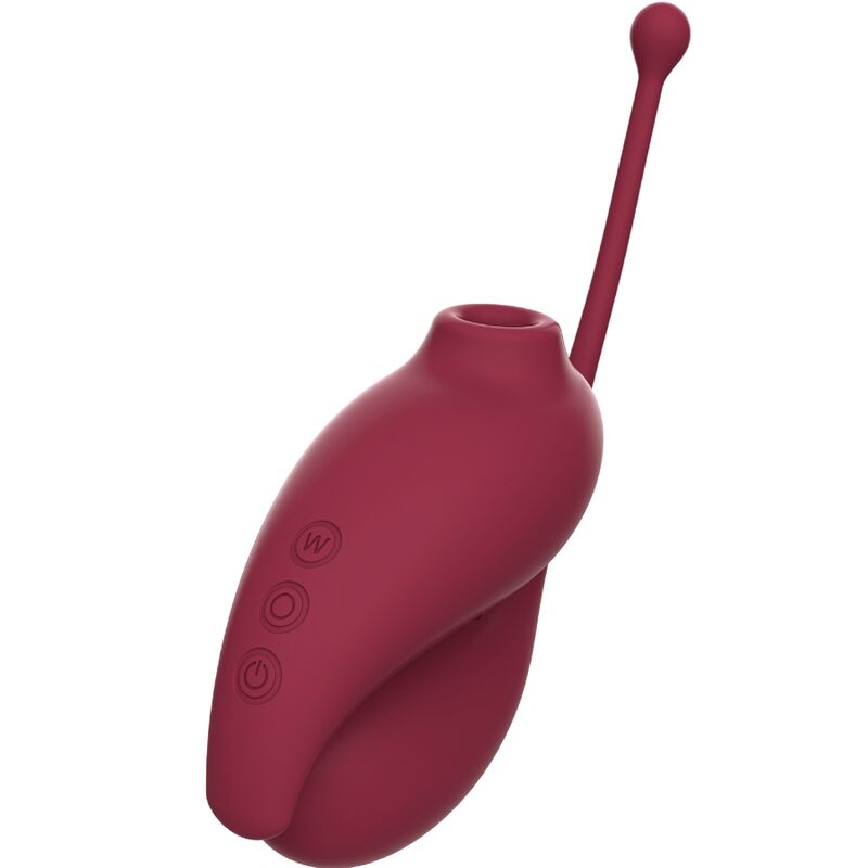 ADRIEN LASTIC - INSPIRATION CLITORIS SUCKER + RED VIBRATING EGG - FREE APP