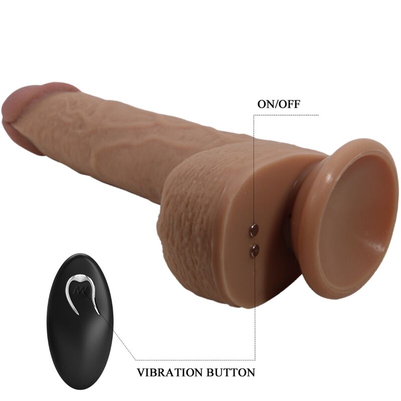 PRETTY LOVE - TOMMY VIBRADOR DILDO REALISTA 22,5 CM