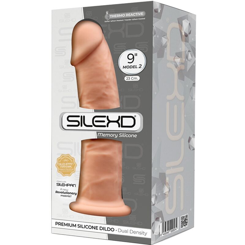SILEXD - MODELO 2 PÊNIS REALISTA PREMIUM SILEXPAN SILICONE 23 CM