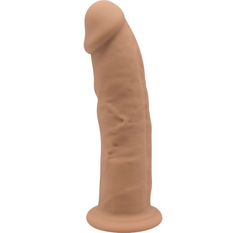 SILEXD - MODELO 2 PÊNIS REALISTA PREMIUM SILEXPAN SILICONE CARAMELO 15,4 CM