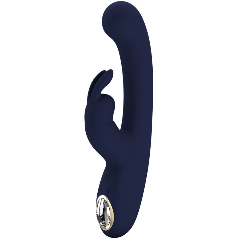 PRETTY LOVE - VIBRADOR LAMAR RABBIT E PONTO G AZUL