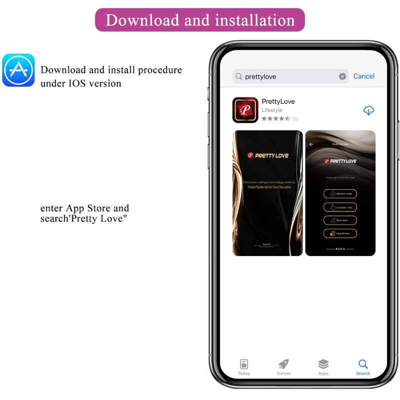 PRETTY LOVE - OVO VIBRATÓRIO RECARREGÁVEL CATALINA ROSA