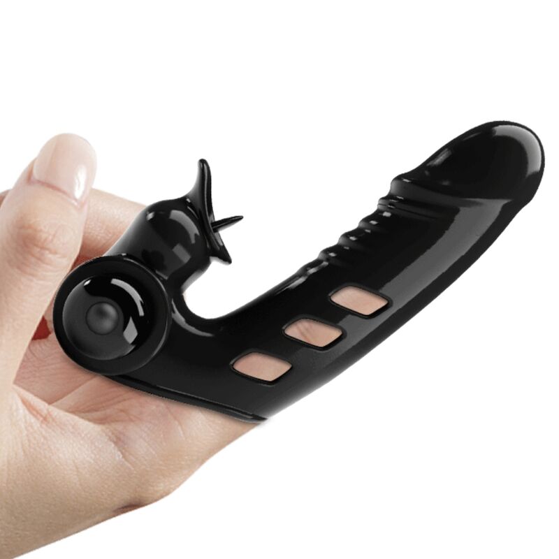 PRETTY LOVE - CAPA PARA DEDOS DO VIBRADOR CORBIN BLACK