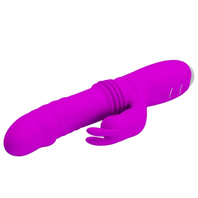 PRETTY LOVE - VIBRADOR COELHO RECARREGÁVEL DOROTHY ROXO