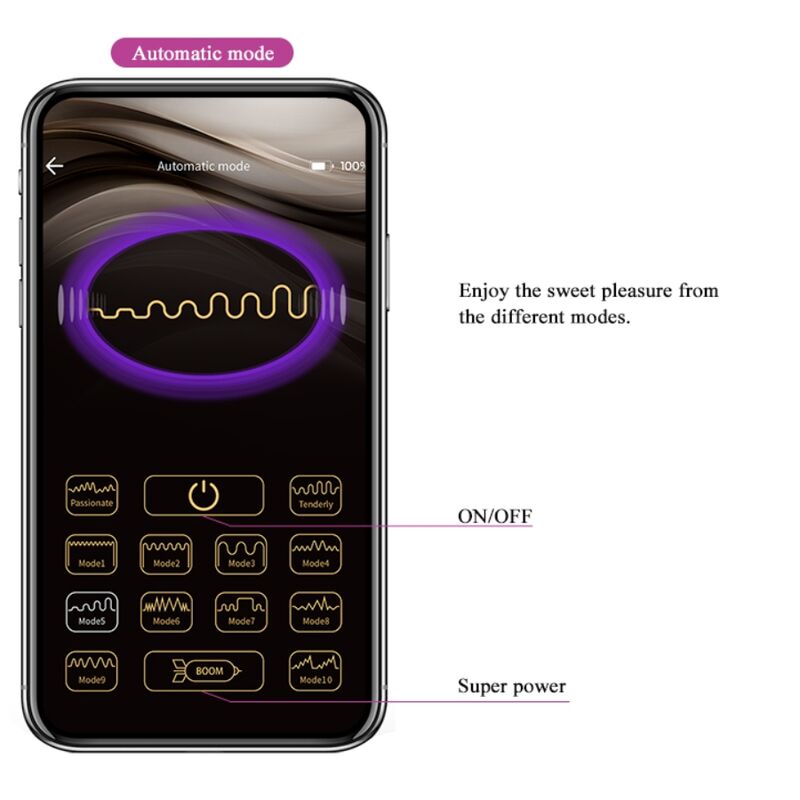 PRETTY LOVE - BOLAS VIBRATIVAS RECARREGÁVEIS ROSA ELVIRA