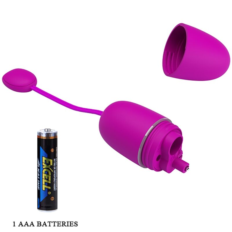 PRETTY LOVE - OVO VIBRATÓRIO NYMPH CONTROLADO POR APLICAÇÃO ROXO