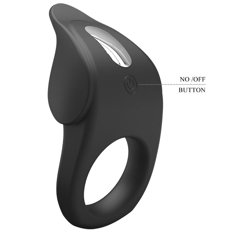 PRETTY LOVE - ANILLO VIBRADOR PARA EL PENE SUSANNA NEGRO