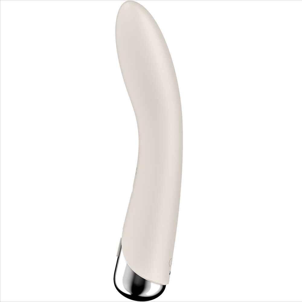 SATISFYER - VIBRADOR GIRATORIO 1 PUNTO G BEIGE