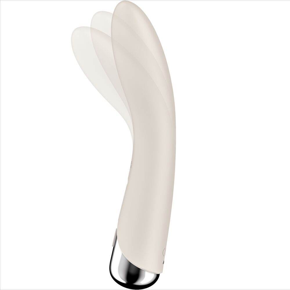 SATISFYER - VIBRADOR GIRATORIO 1 PUNTO G BEIGE
