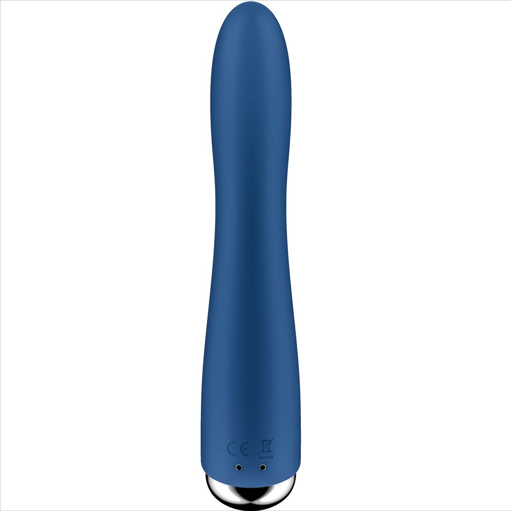 SATISFYER - VIBRADOR GIRATORIO 1 PUNTO G AZUL