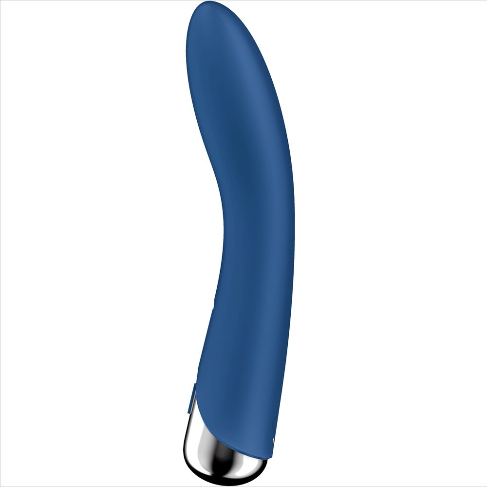 SATISFYER - VIBRADOR GIRATORIO 1 PUNTO G AZUL