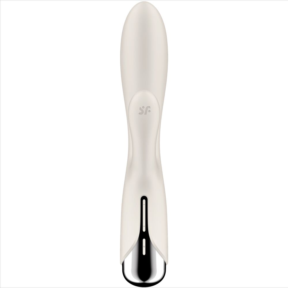 SATISFYER - SPINNING RABBIT 1 ESTIMULAÇÃO DO CLITÓRIS E DO PONTO G BEGE