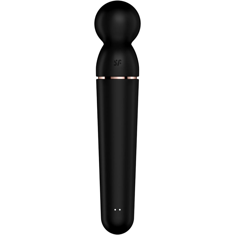 SATISFYER - MASAJEADOR VIBRADOR PLANET WAND-ER NEGRO