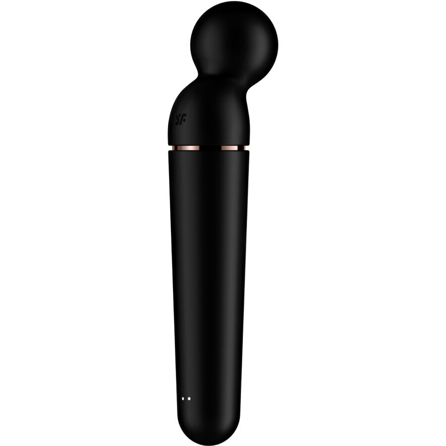 SATISFYER - MASAJEADOR VIBRADOR PLANET WAND-ER NEGRO