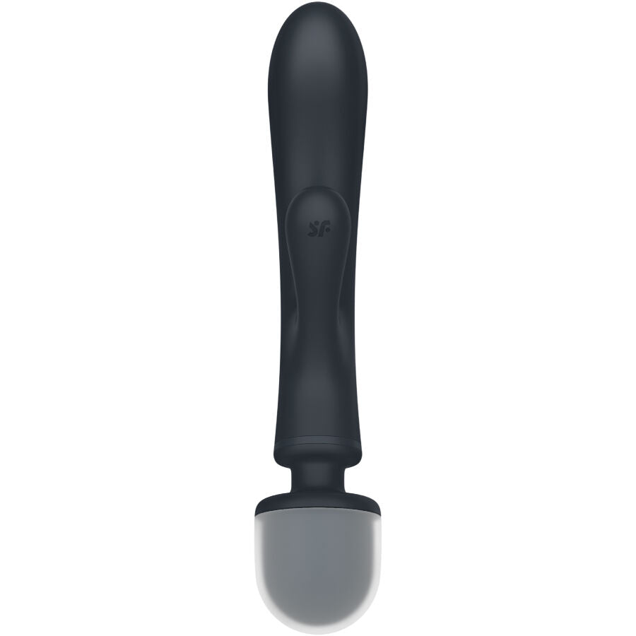 SATISFYER - MASSAGEADOR VIBRADOR COELHO TRIPLO CINZA