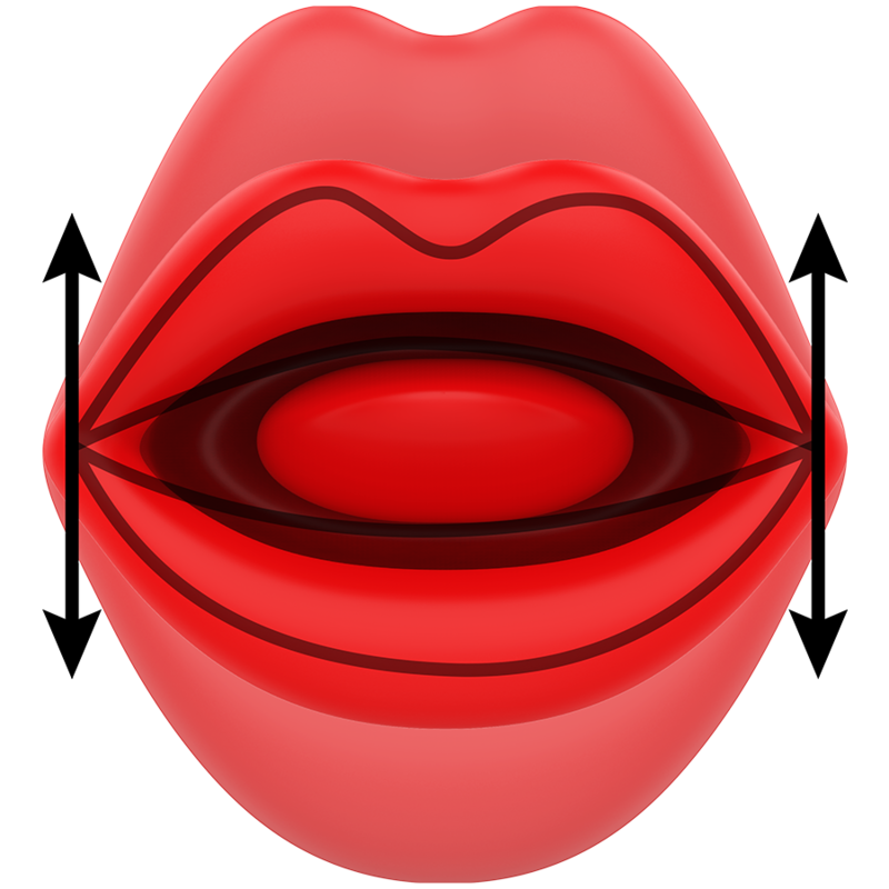 MIA - SIENA TRIPLO PRAZER VIBRATÓRIO + MORDIDA