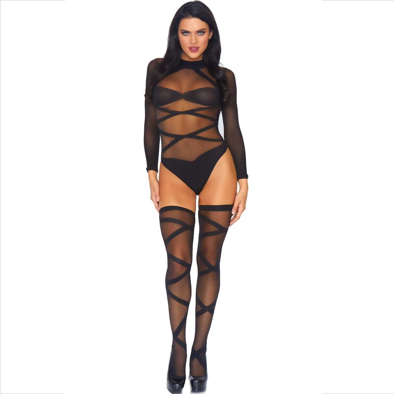 LEG AVENUE - CONJUNTO DE 2 PEÇAS: CORPO E COXA