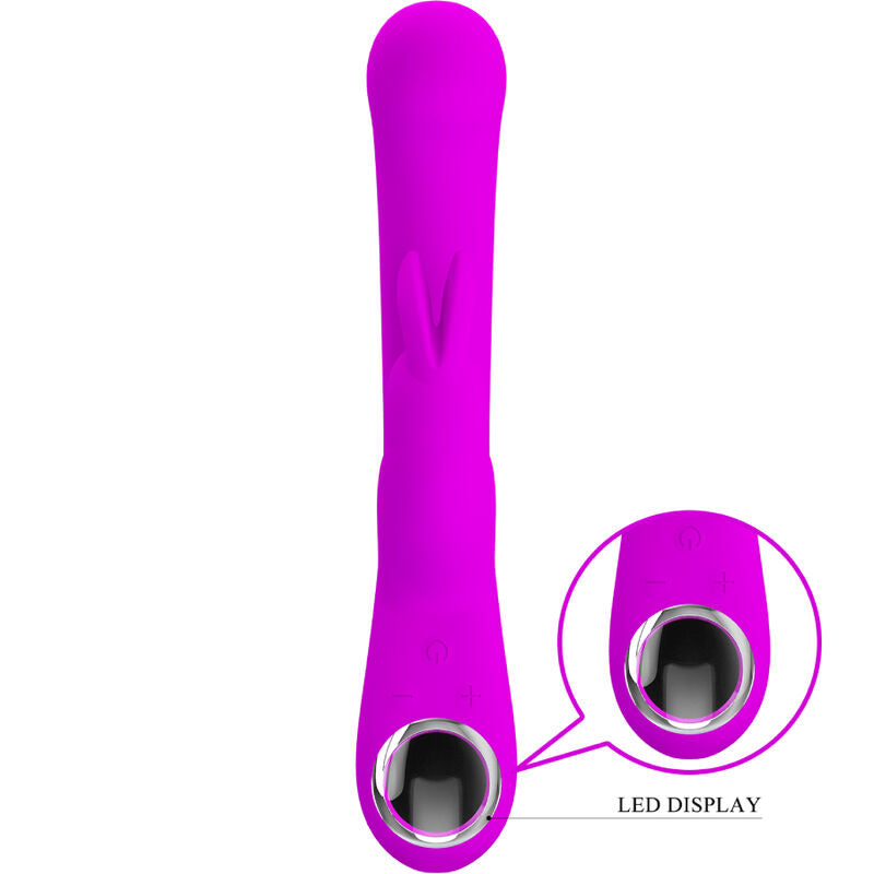 PRETTY LOVE - VIBRADOR LAMAR RABBIT E VIOLET G-SPOT
