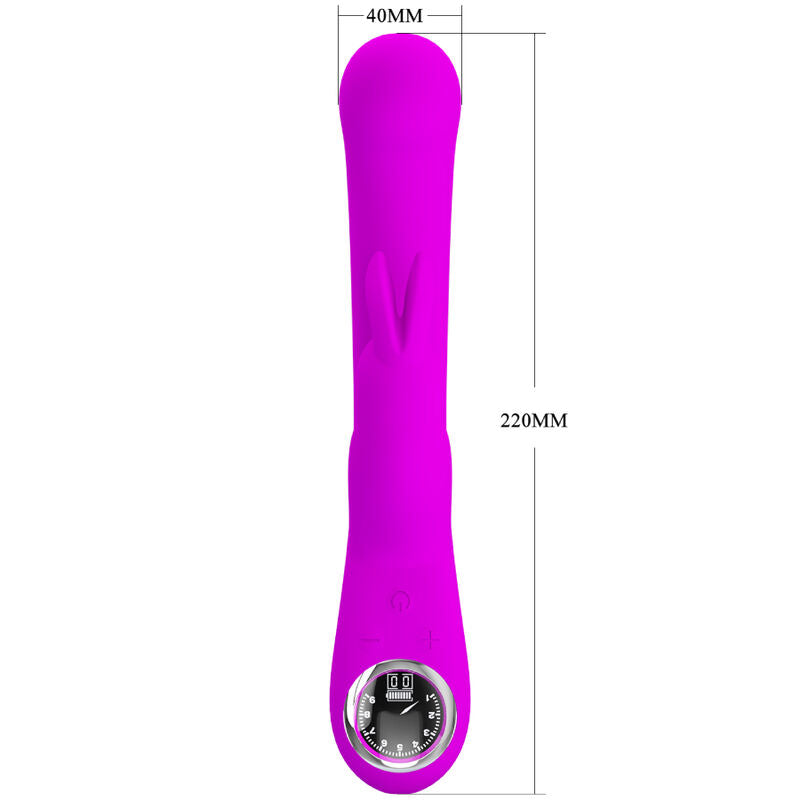 PRETTY LOVE - VIBRADOR LAMAR RABBIT E VIOLET G-SPOT