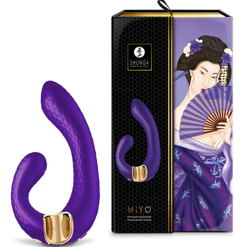 SHUNGA - MASAJEADOR INTIMO MIYO VIOLETA