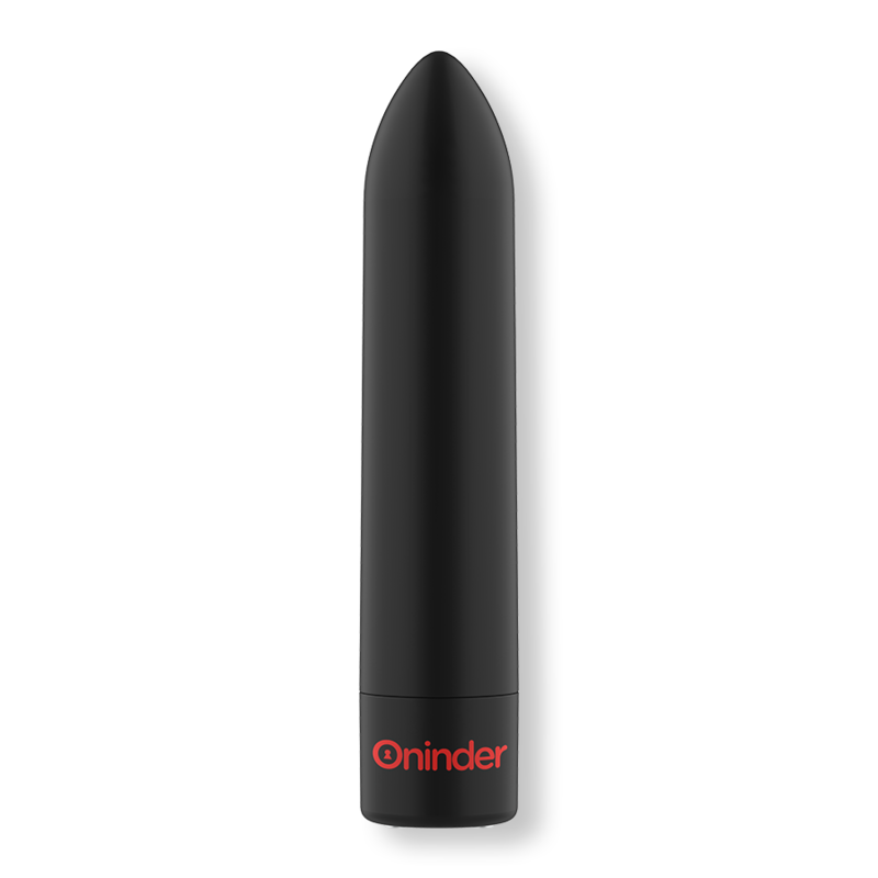 ONINDER - VIBRADOR BULLET BERLIN PRETO 9 MODOS 8,5 X 2 CM - APP GRÁTIS