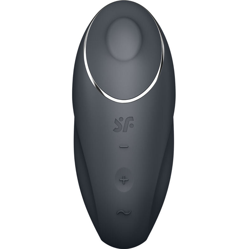 SATISFYER - TAP &amp; CLIMAX 1 VIBRADOR DE APLICACIÓN NEGRO