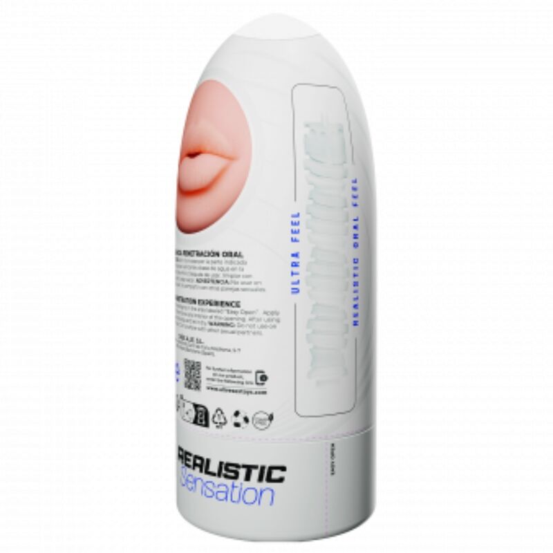 VIVO - MASTURBADOR MASCULINO FLEXÍVEL TAMANHO ORAL M