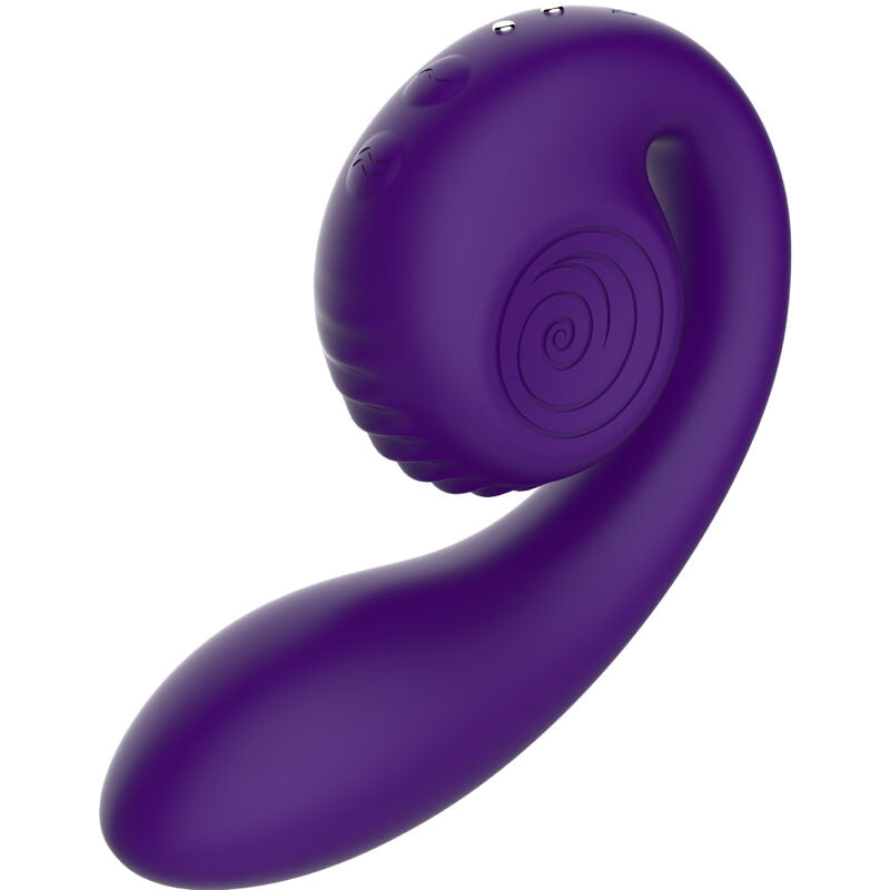 SNAIL VIBE - GIZI DUAL STIMULATOR ROXO