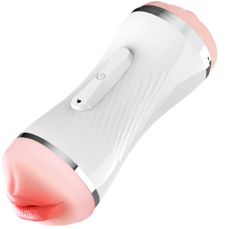 ARMONY - VIBRADOR DUPLO PARA VAGINA E BOCA, BRANCO