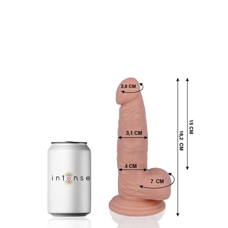 MR INTENSE - 4 PENE REALISTA 16.2 CM -O- 3.1 CM