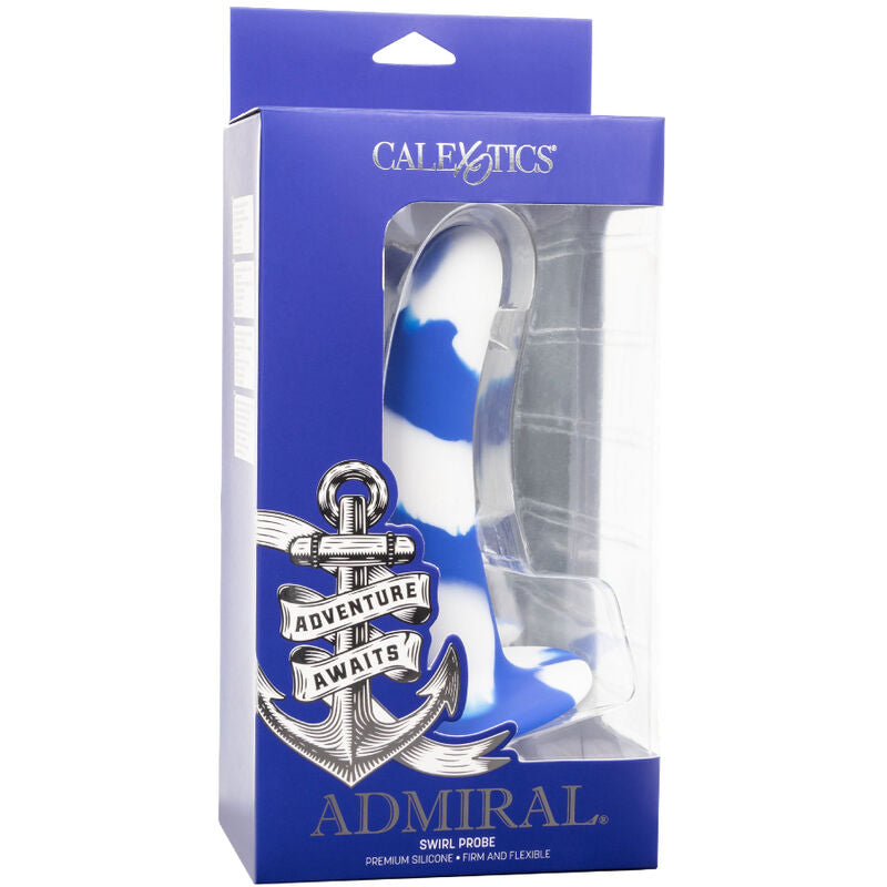CALEXOTICS - DILDO FLEXÍVEL ADMIRAL SWIRL