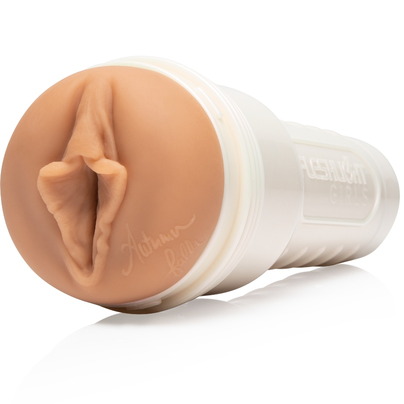FLESHLIGHT - VAGINA COM TEXTURA CREMOSA DE OUTONO + LANÇAMENTO UNIVERSAL + LUBRIFICANTE DE QUALIDADE AQUA 50 ML