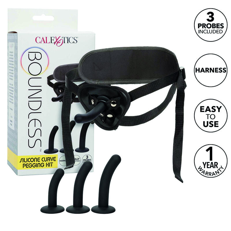 CALEXOTICS - KIT DE APLICAÇÃO DE CURVAS DE SILICONE BOUNDLESS