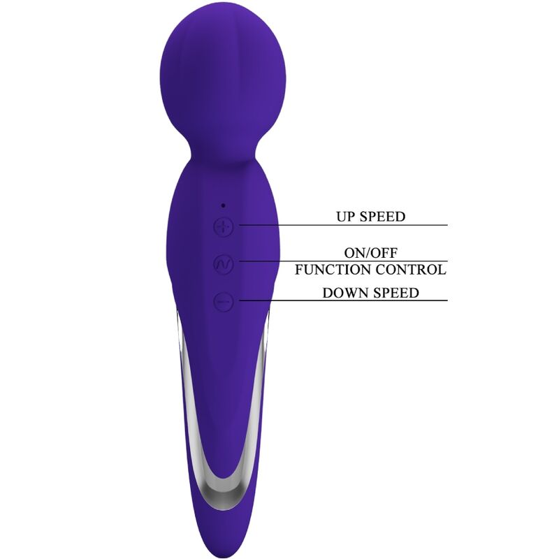 PRETTY LOVE - WALTER VIBRATOR WAND ROXO
