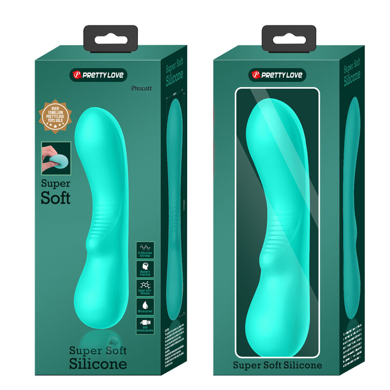 PRETTY LOVE - VIBRADOR RECARGABLE PRESCOTT VERDE AGUA