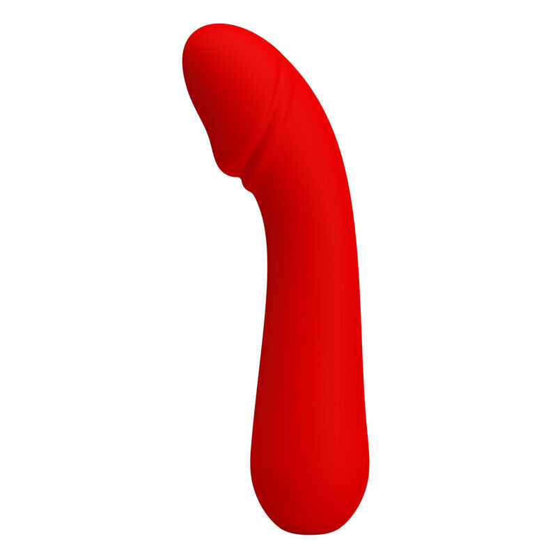 PRETTY LOVE - VIBRADOR RECARGABLE CETUS ROJO