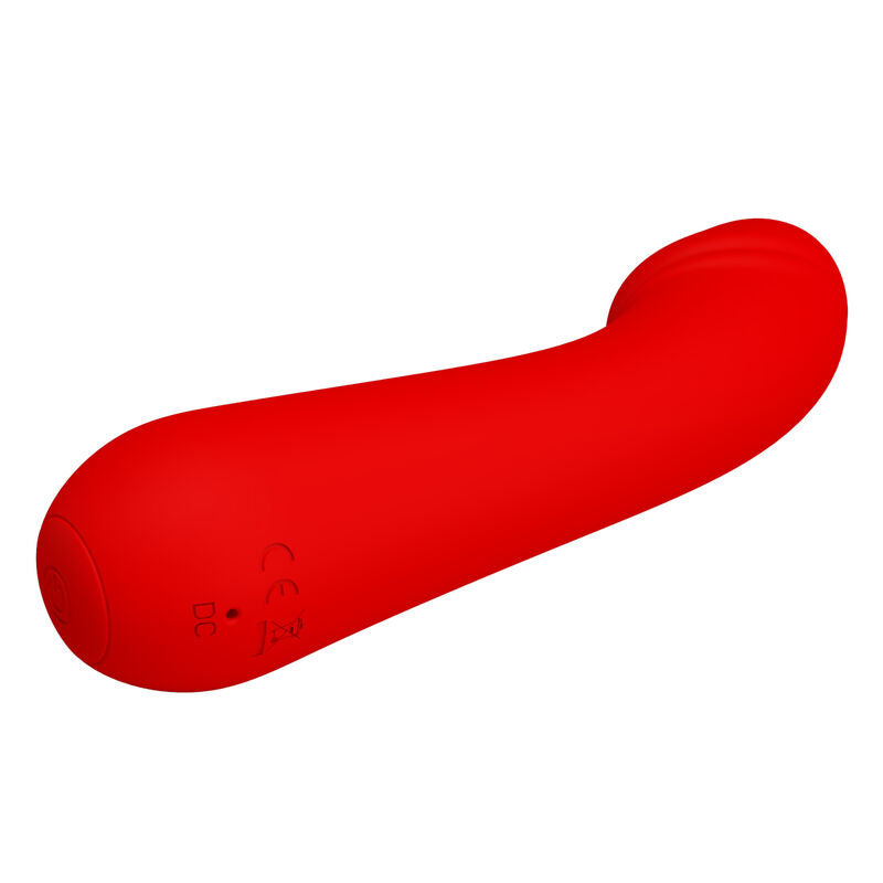 PRETTY LOVE - VIBRADOR RECARGABLE CETUS ROJO