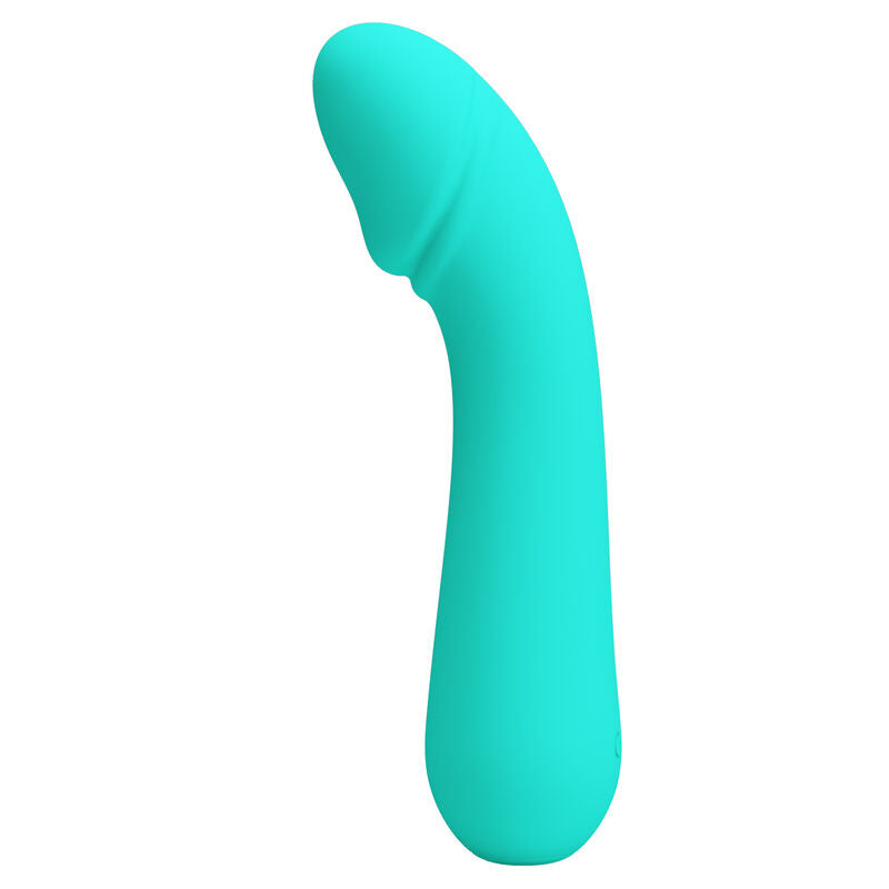 PRETTY LOVE - VIBRADOR RECARGABLE CETUS VERDE AGUA