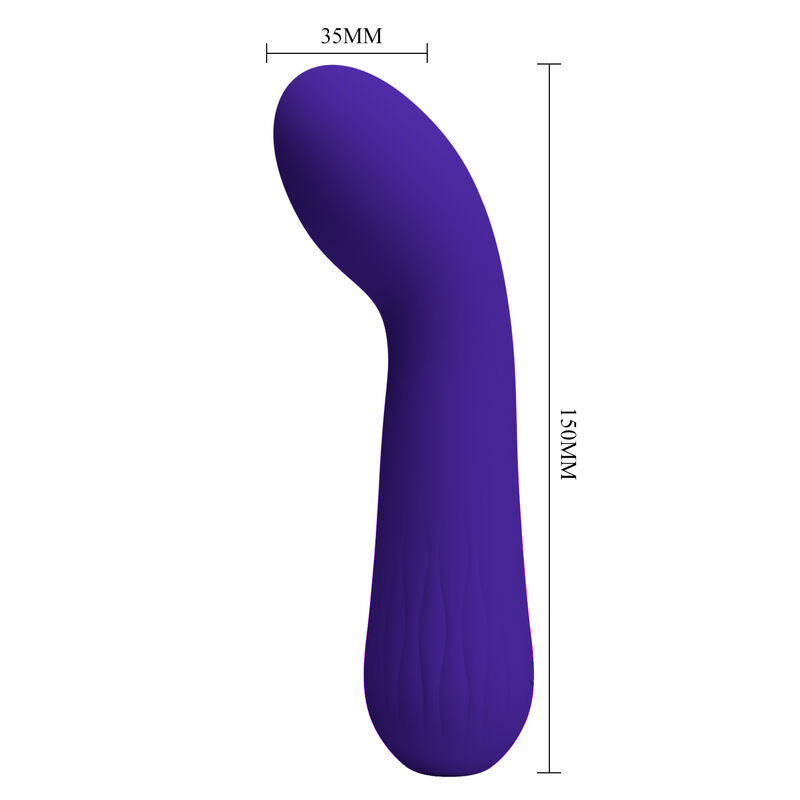 PRETTY LOVE - VIBRADOR RECARGABLE FAUN MORADO