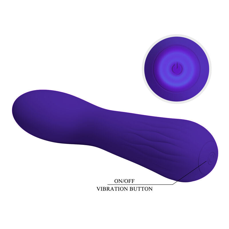 PRETTY LOVE - VIBRADOR RECARGABLE FAUN MORADO